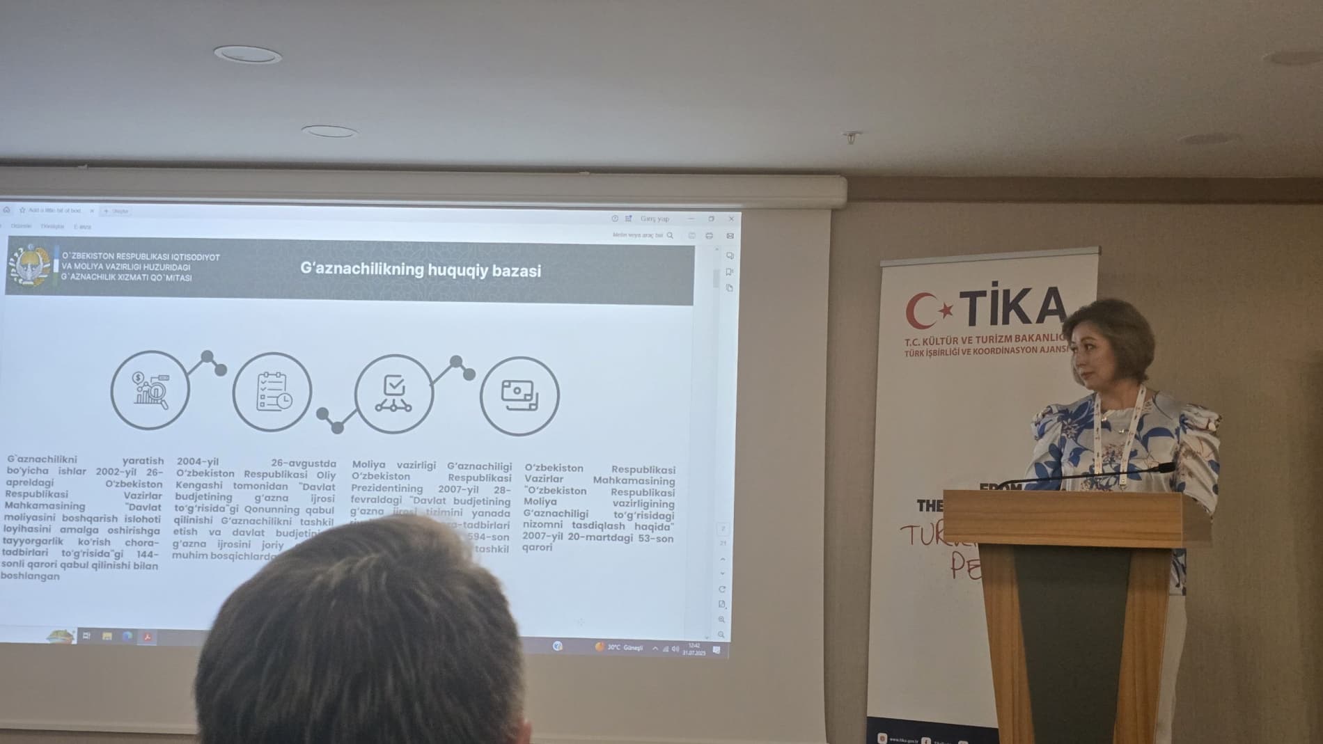 в Анкаре (Турция) прошел обучающий семинар (тренинг) на тему «Техническая практика электронных систем государственных закупок».