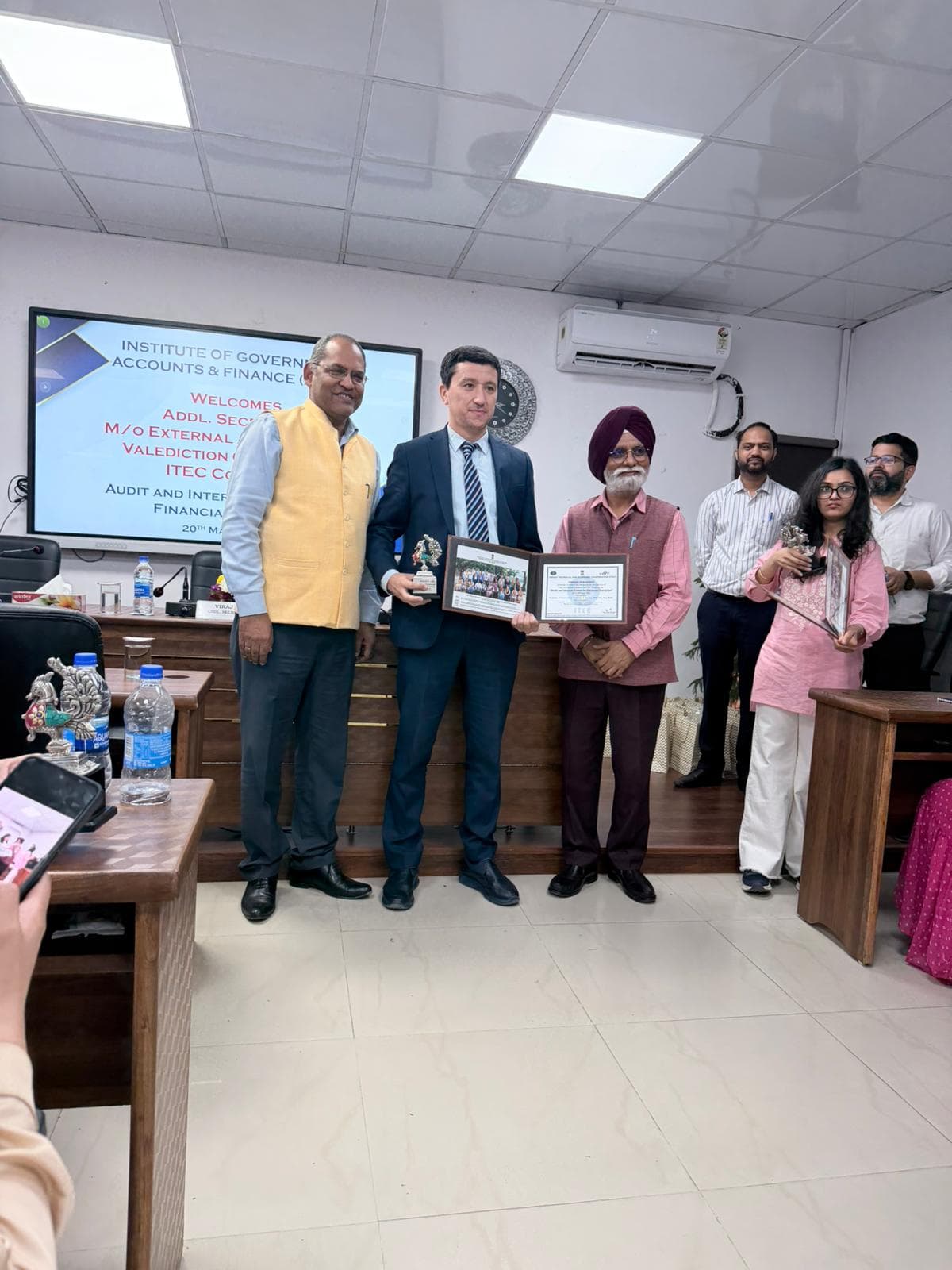 In March 2026, a short-term training course, "Audit and Internal Control for Ensuring Financial Discipline," was organized in India under the Indian Technical and Economic Cooperation (ITEC) Program.