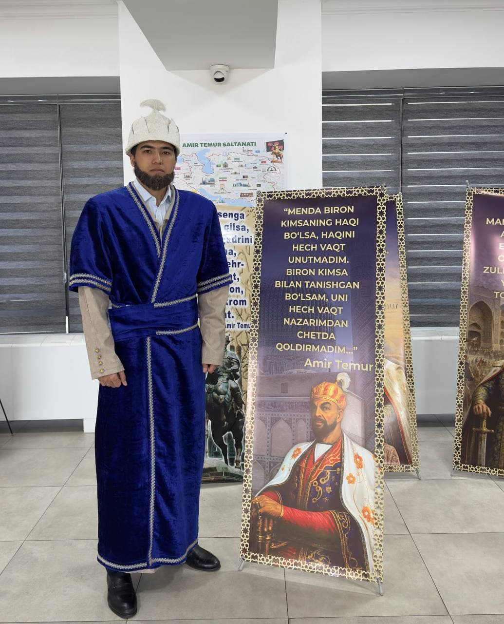 В честь дня рождения Амир Темур было организовано духовно-просветительское мероприятие.