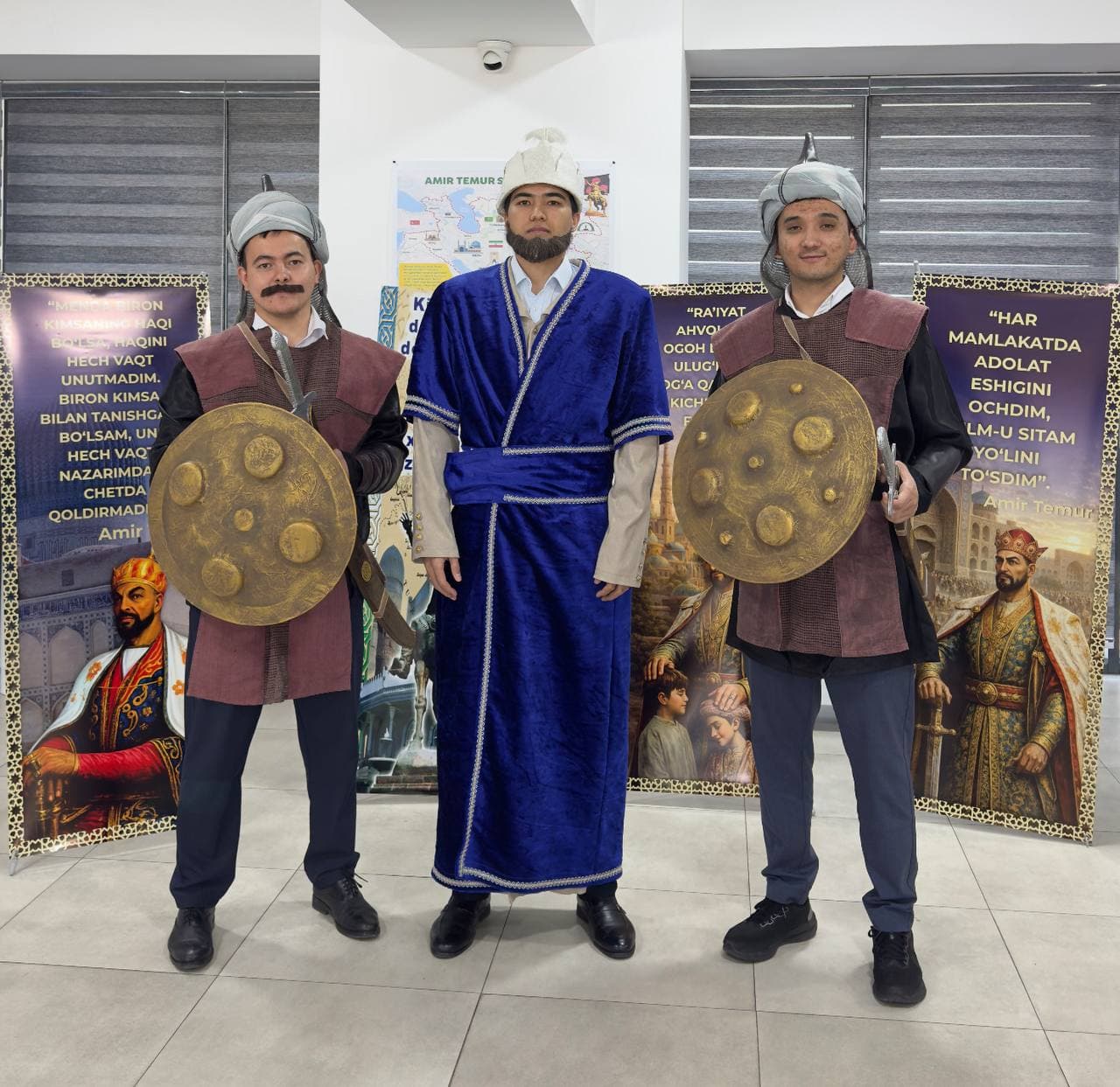 В честь дня рождения Амир Темур было организовано духовно-просветительское мероприятие.