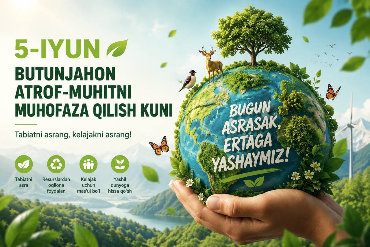 June 5 – World Environment Day