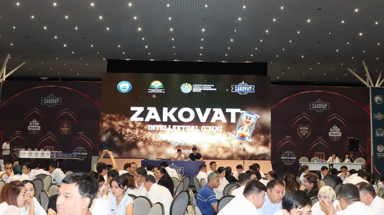 Bilim va hamjihatlik uyg‘unligi: G‘aznachilik jamoasi “Zakovat”da faxrli 3-o‘rinni qo‘lga kiritdi