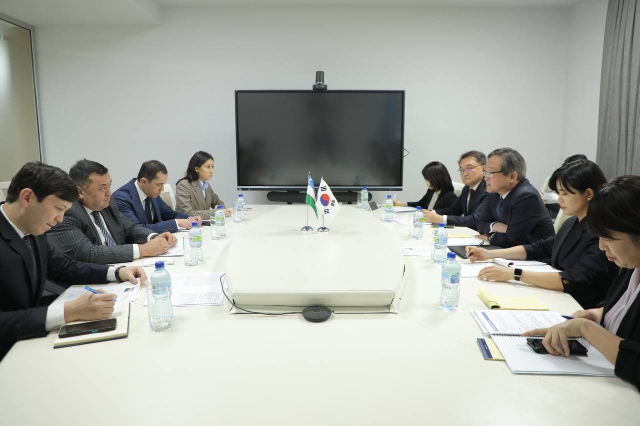 Ўзбекистон ва Жанубий Корея ҳамкорлик кўламини кенгайтирмоқда