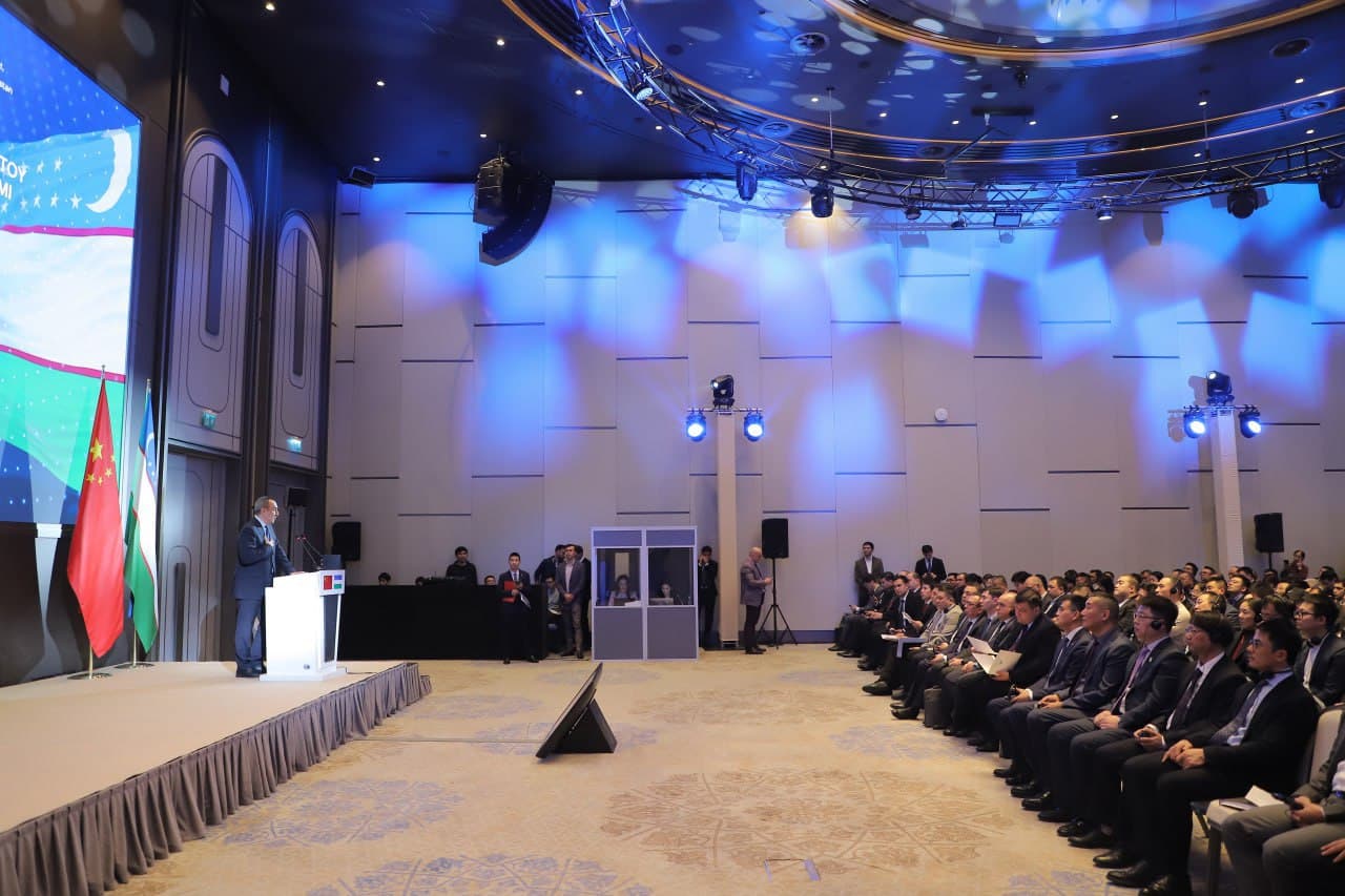 В Ташкенте прошёл узбекско-китайский бизнес-форум