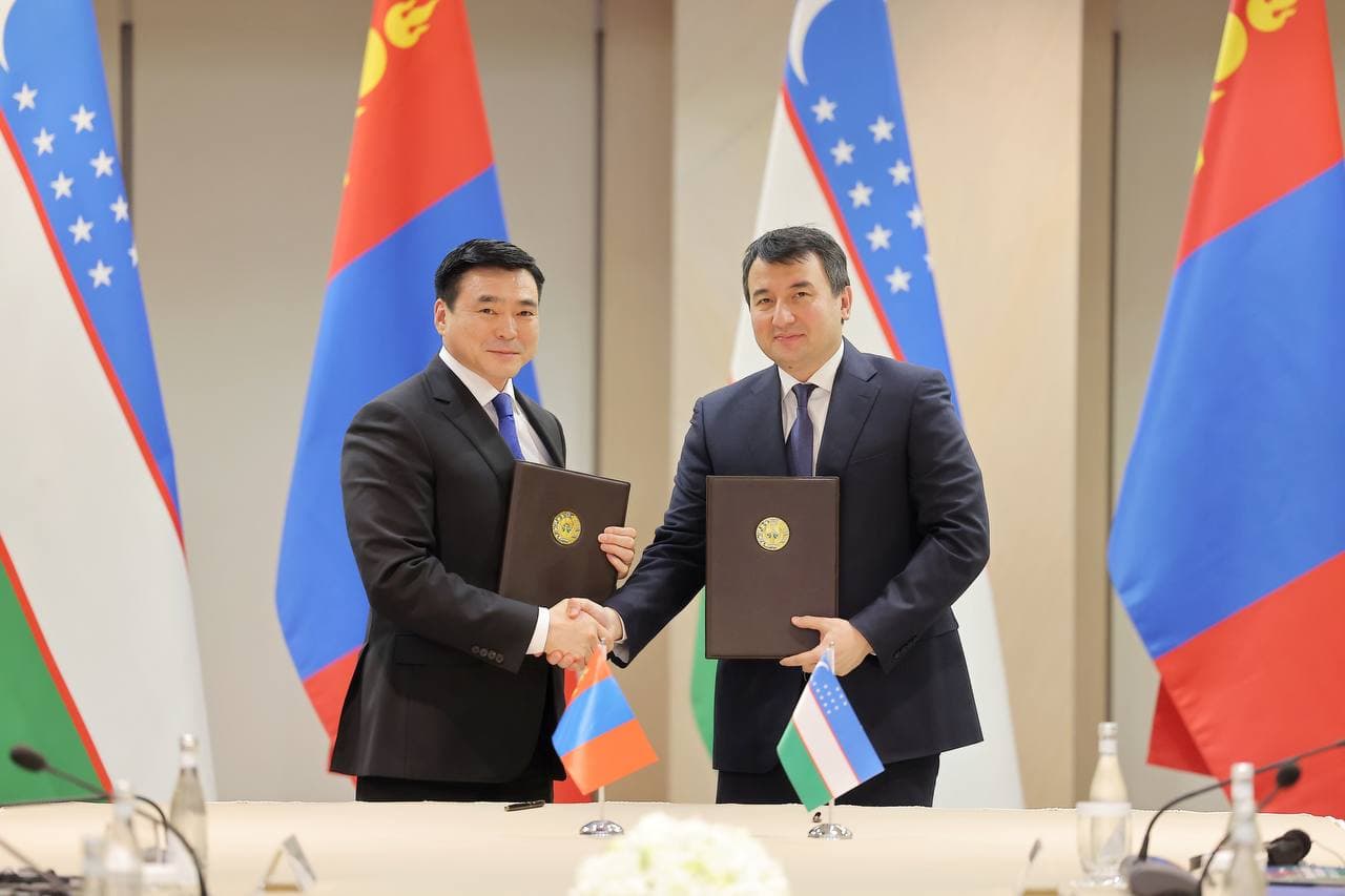 Toshkentda O‘zbekiston-Mo‘g‘uliston HK birinchi yig‘ilishi bo‘lib o‘tdi