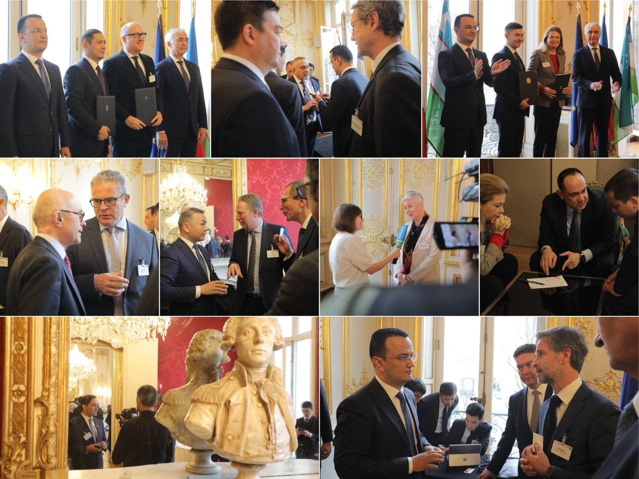 Parijda Fransiya-O‘zbekiston biznes-forumi bo‘lib o‘tdi