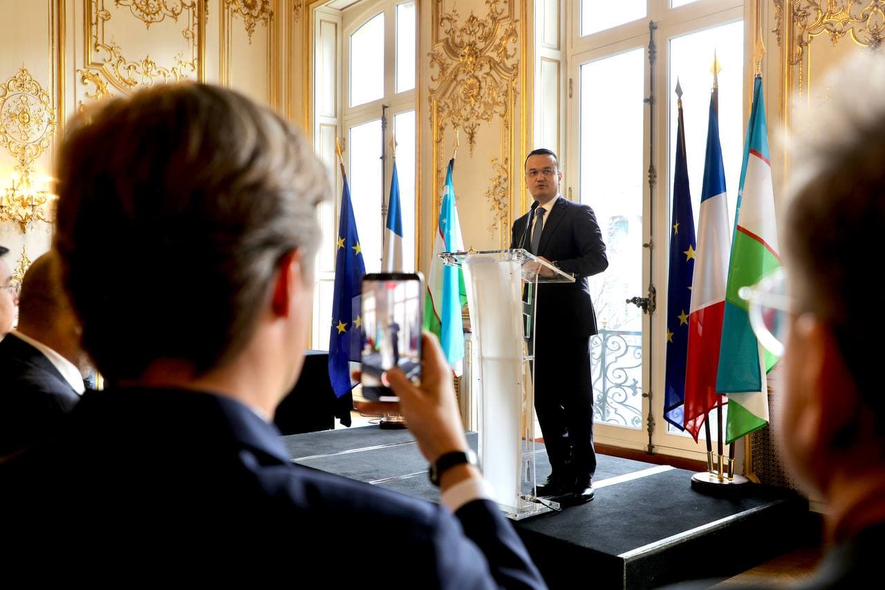 Parijda Fransiya-O‘zbekiston biznes-forumi bo‘lib o‘tdi