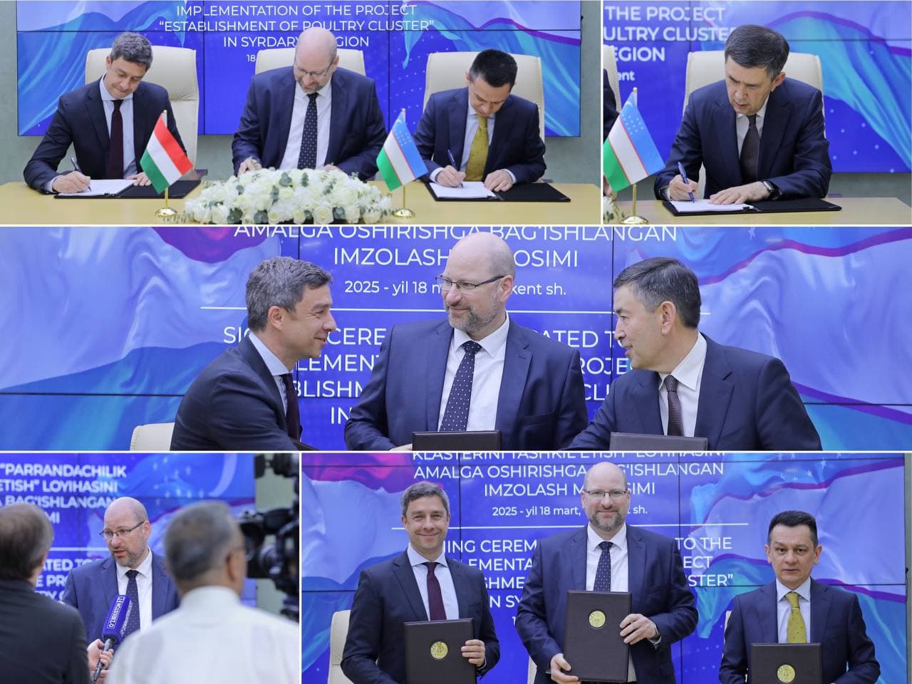 Vengriyaning “ZA-Invest Poultry” kompaniyasi Sirdaryo viloyatida yirik loyihani amalga oshirmoqda