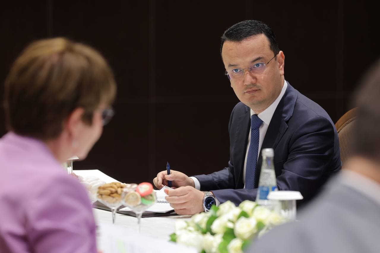 A meeting with the Head of the EBRD was held in Samarkand