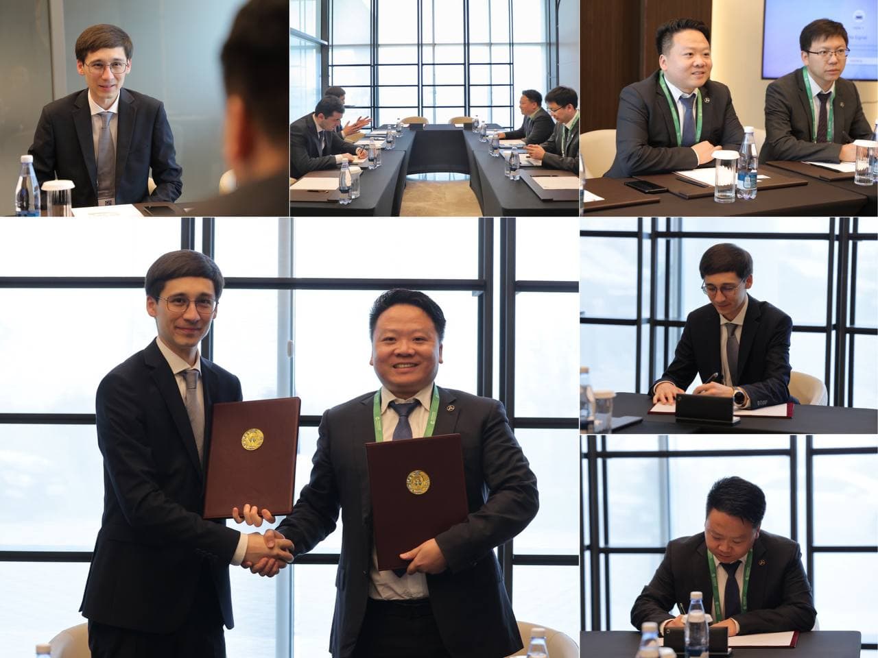 Documents Aimed at Developing the "Green Economy" Signed at the Samarkand Forum