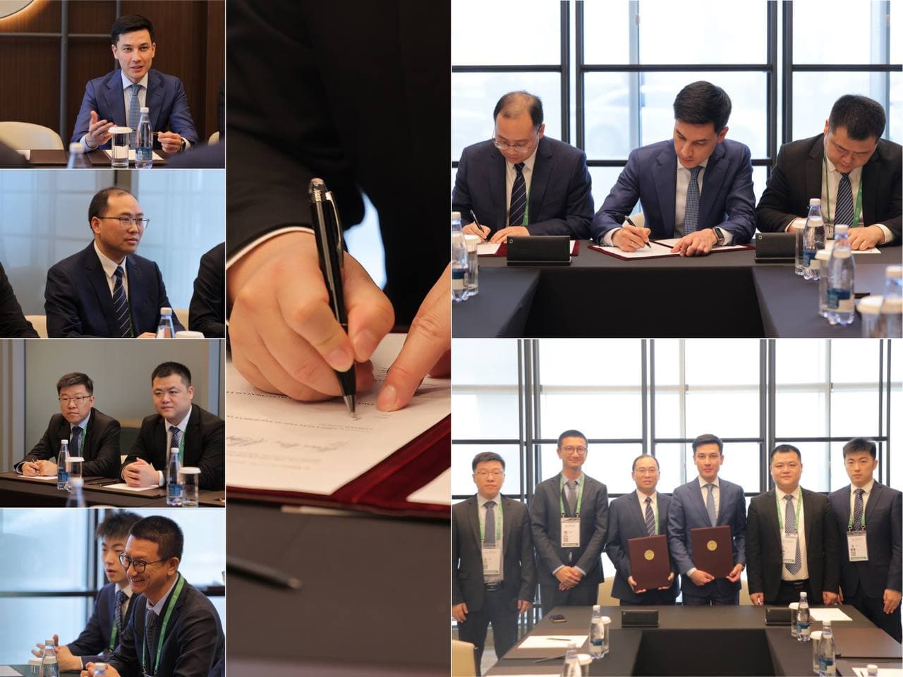 Documents Aimed at Developing the "Green Economy" Signed at the Samarkand Forum