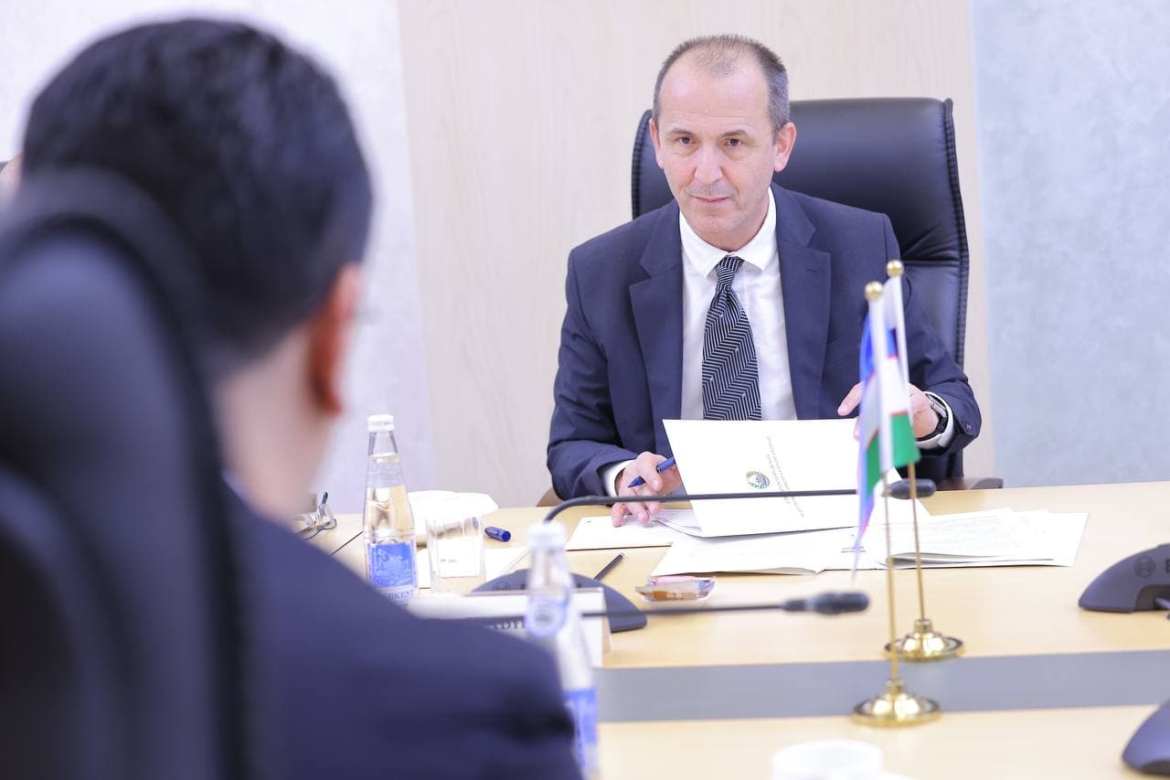 Лазиз Кудратов встретился с советником Президента Республики Словения