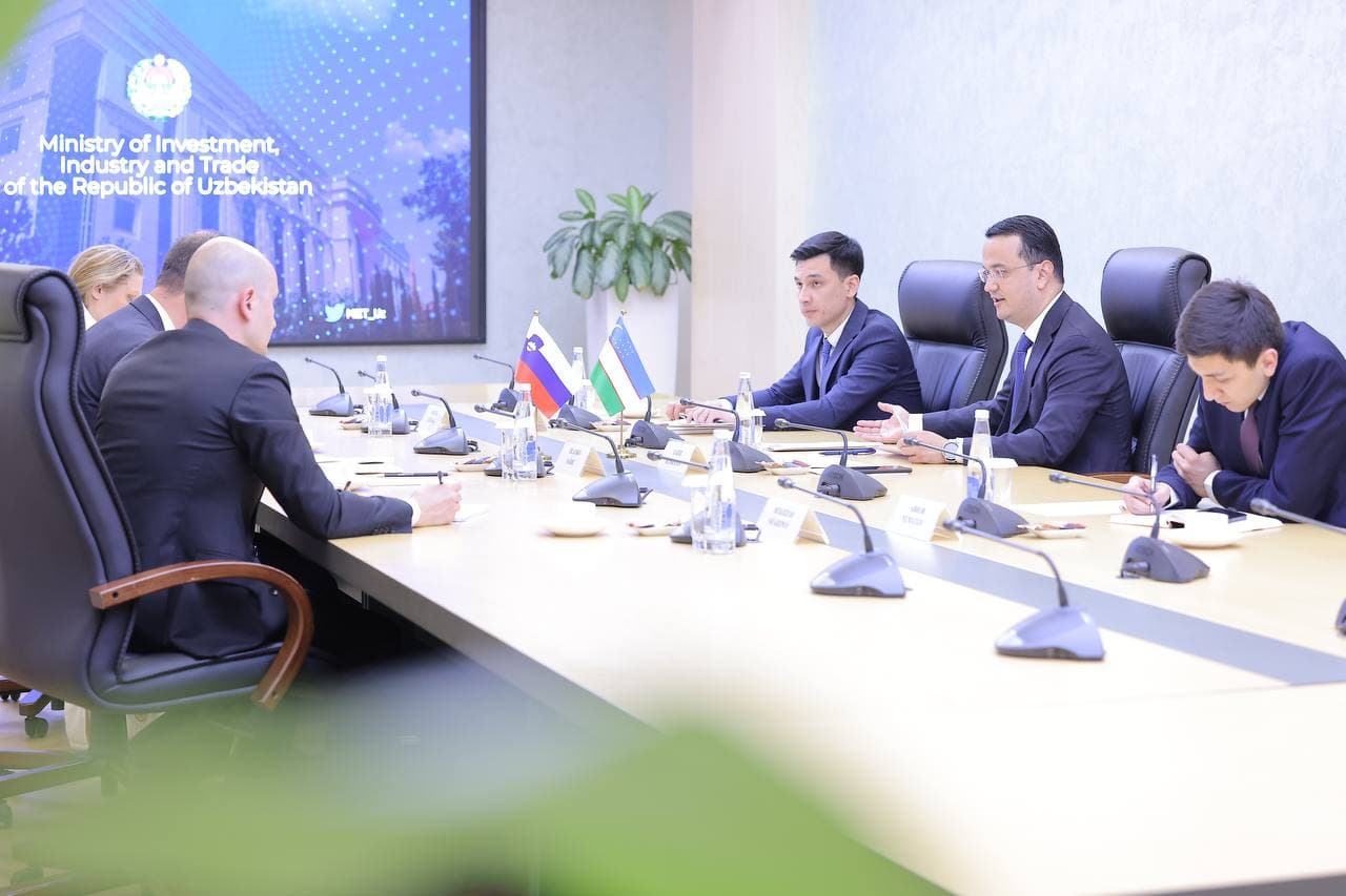 Лазиз Кудратов встретился с советником Президента Республики Словения