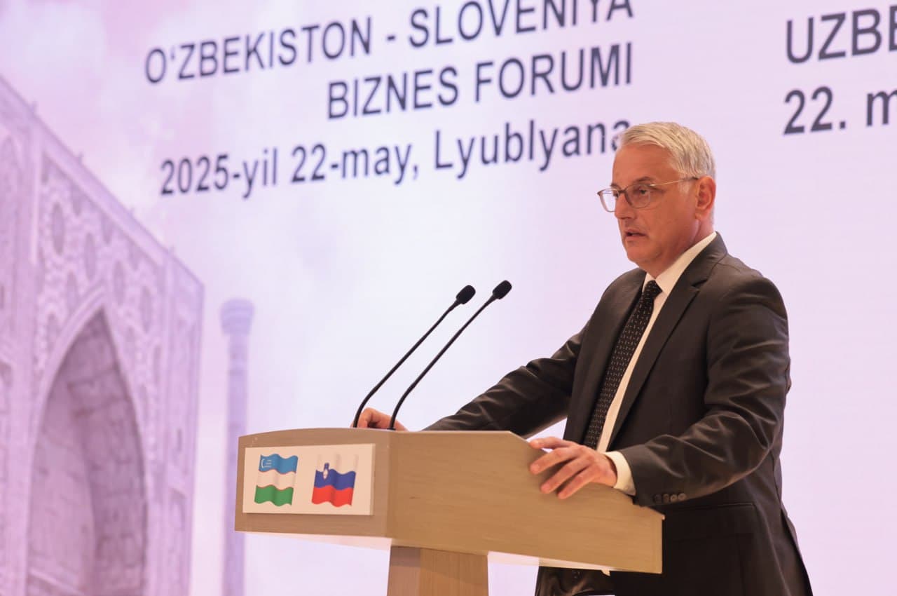 Lyublyanada Sloveniya-O‘zbekiston biznes forumi bo‘lib o‘tdi