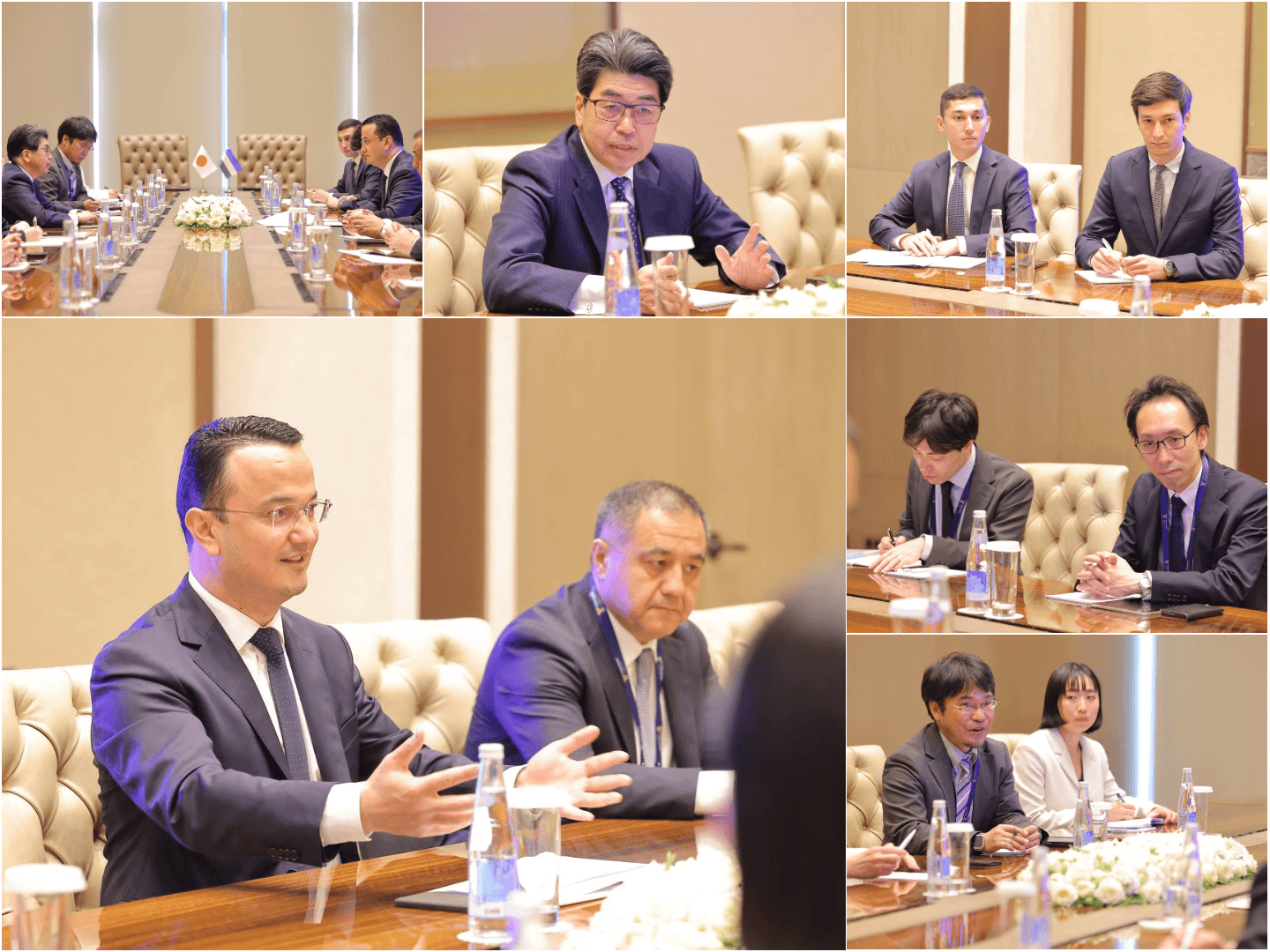 ISSV rahbari uchrashuvlar o‘tkazmoqda va muhim hujjatlarni imzolashda ishtirok etmoqda.