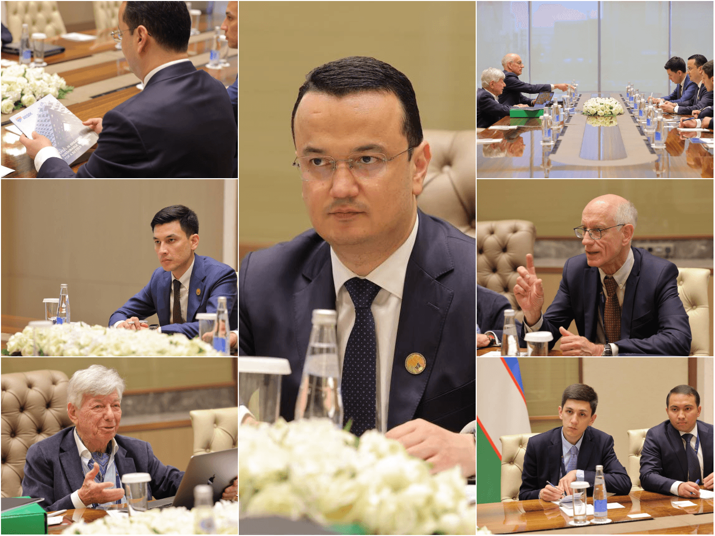 ISSV rahbari uchrashuvlar o‘tkazmoqda va muhim hujjatlarni imzolashda ishtirok etmoqda.