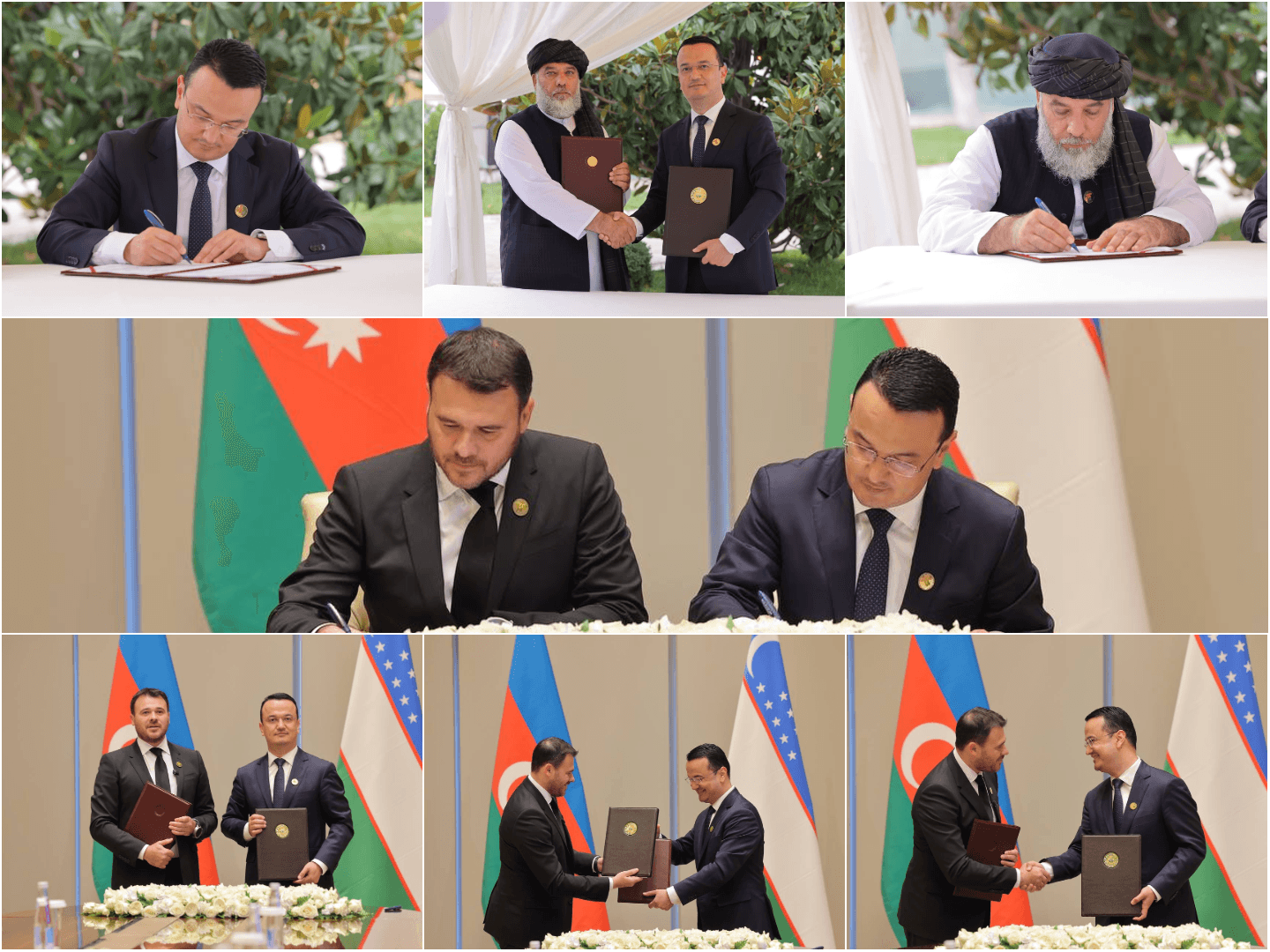 ISSV rahbari uchrashuvlar o‘tkazmoqda va muhim hujjatlarni imzolashda ishtirok etmoqda.