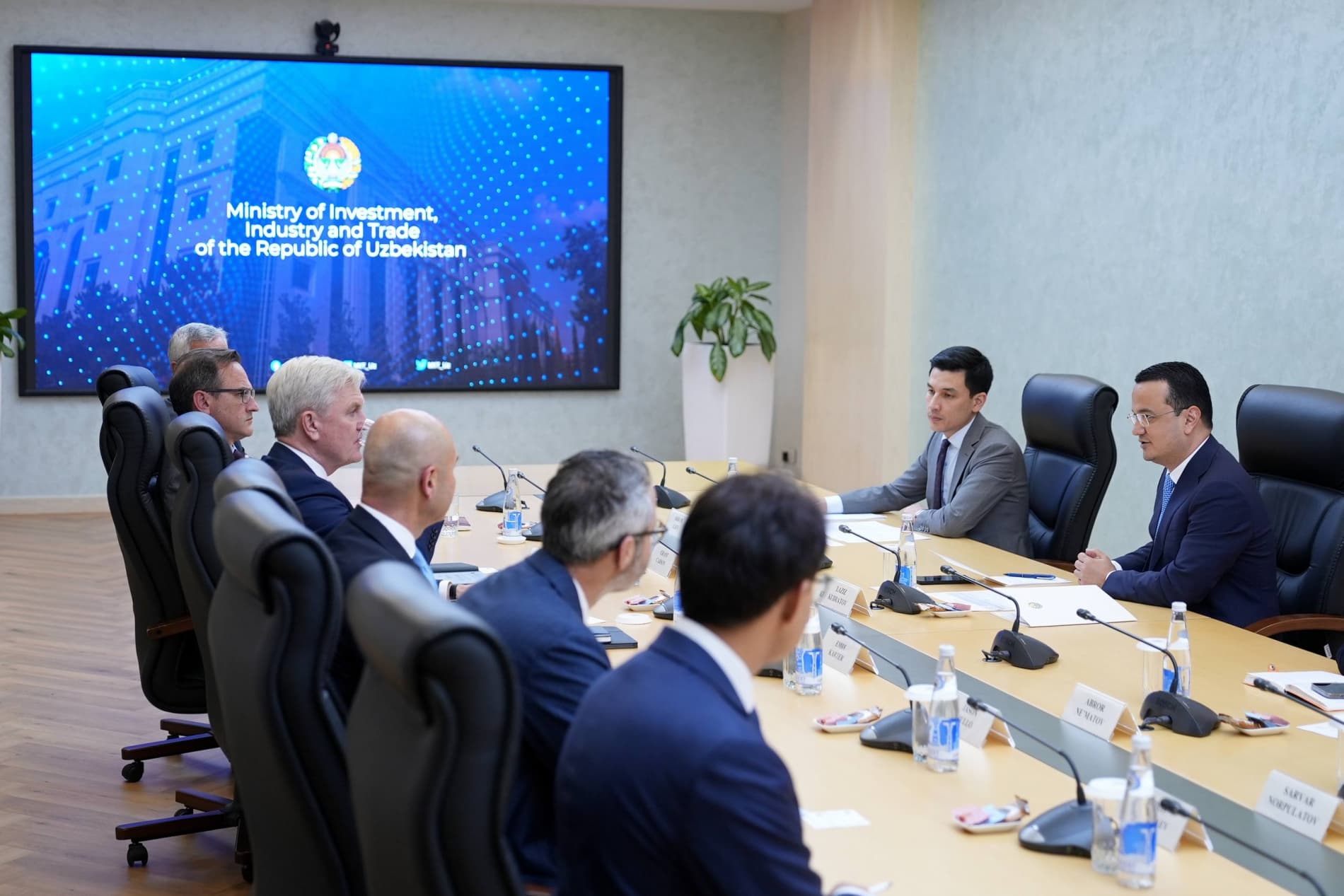 Uzbekistan’s Ministry of Investments Meets with Citigroup Delegation to Strengthen Strategic Cooperation
