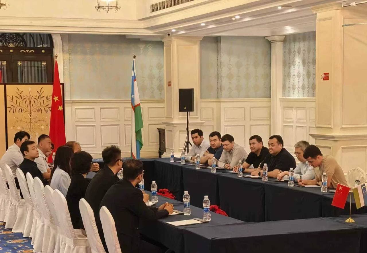 O‘zbekiston ISSV delegatsiyasi Tyantszinda yirik Xitoy investorlari bilan qator muhim uchrashuvlar o‘tkazdi