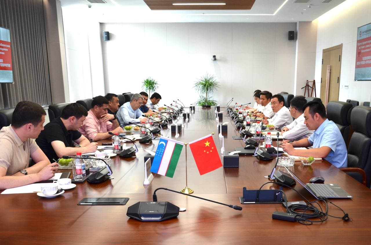 O‘zbekiston ISSV delegatsiyasi Tyantszinda yirik Xitoy investorlari bilan qator muhim uchrashuvlar o‘tkazdi