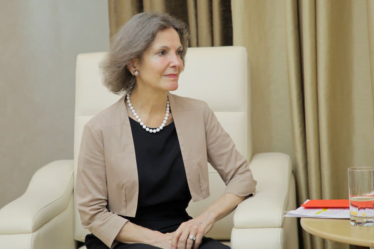 ISSV rahbari Laziz Kudratov Fransiya Respublikasining Favqulodda va Muxtor Elchisi Aurélia Bouchez bilan uchrashdi