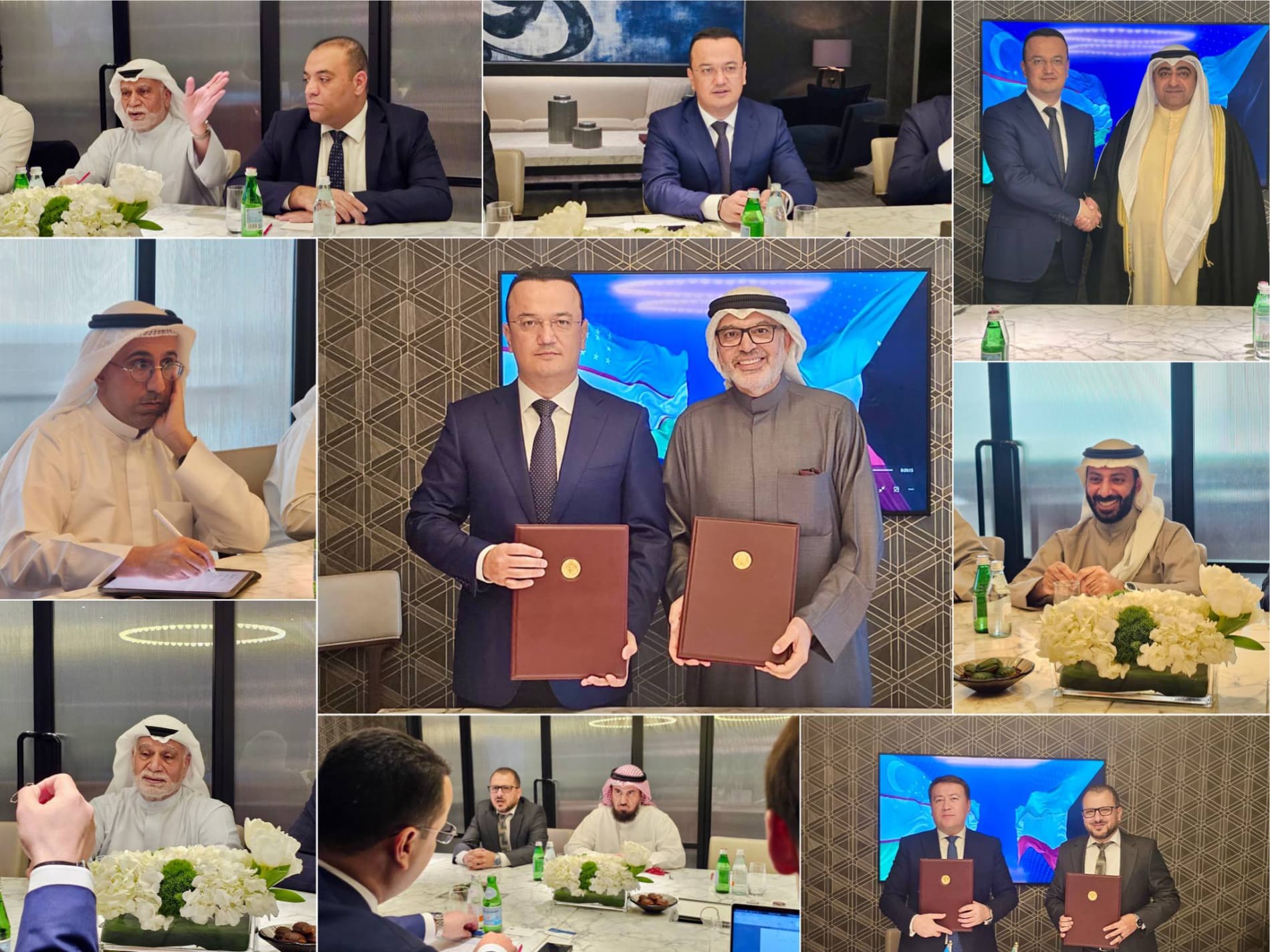 Глава МИПТ Лазиз Кудратов посетил Государство Кувейт с рабочим визитом