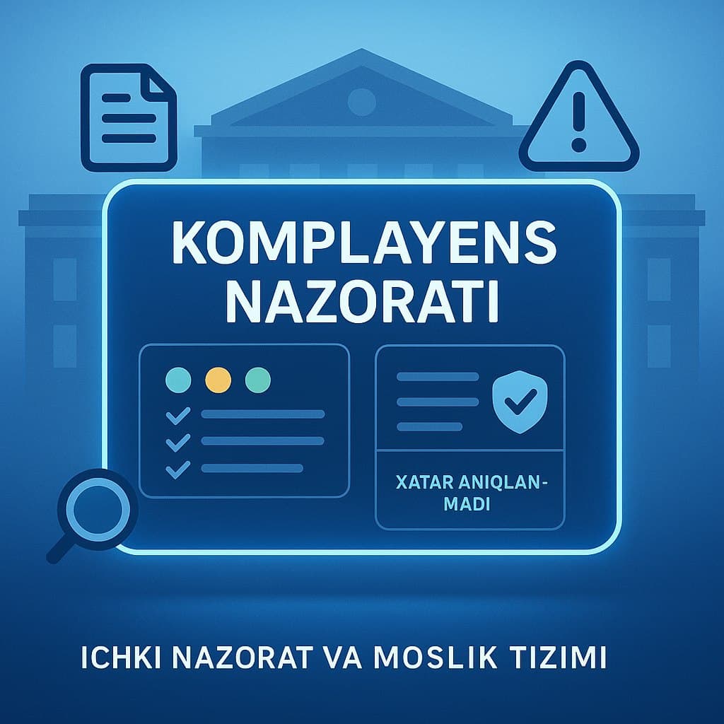 Investitsiyalar, sanoat va savdo vazirligida komplayens nazorati: korrupsiyaga qarshi samarali mexanizm