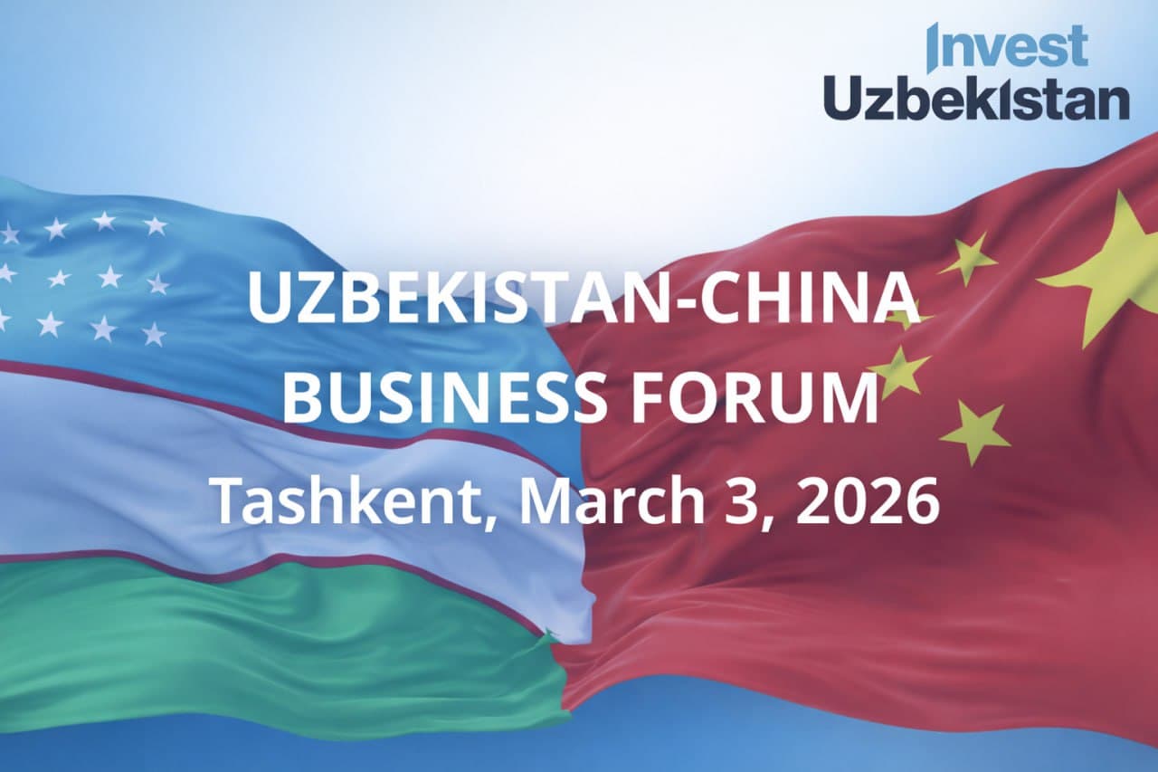 Tashkent is to host “Uzbekistan-China” business forum on March 3