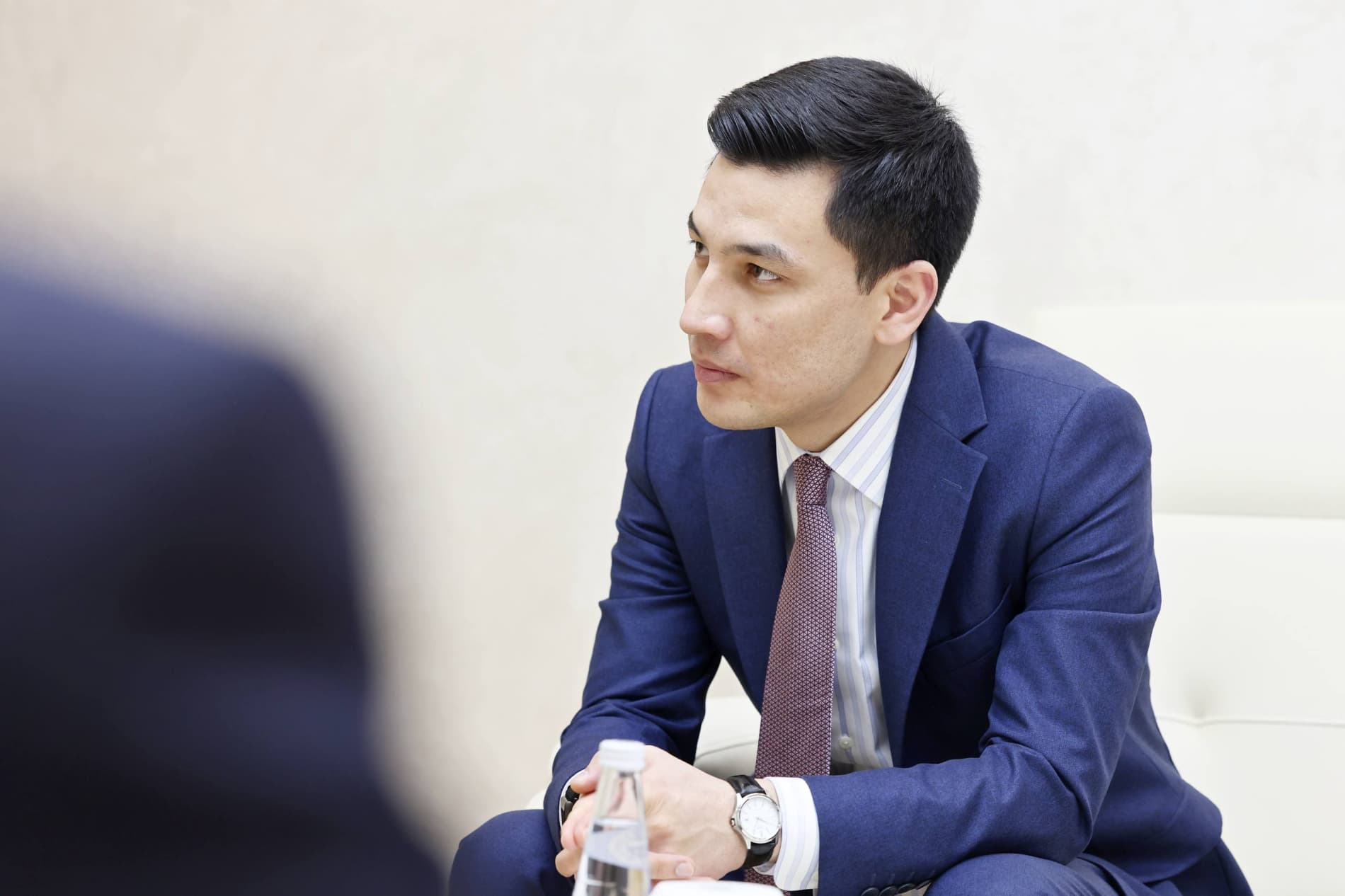 Minister of Investment, Industry and Trade of the Republic of Uzbekistan, Laziz Kudratov, held a meeting with Laszlo Wolf, Member of the Board and Deputy CEO of OTP Bank