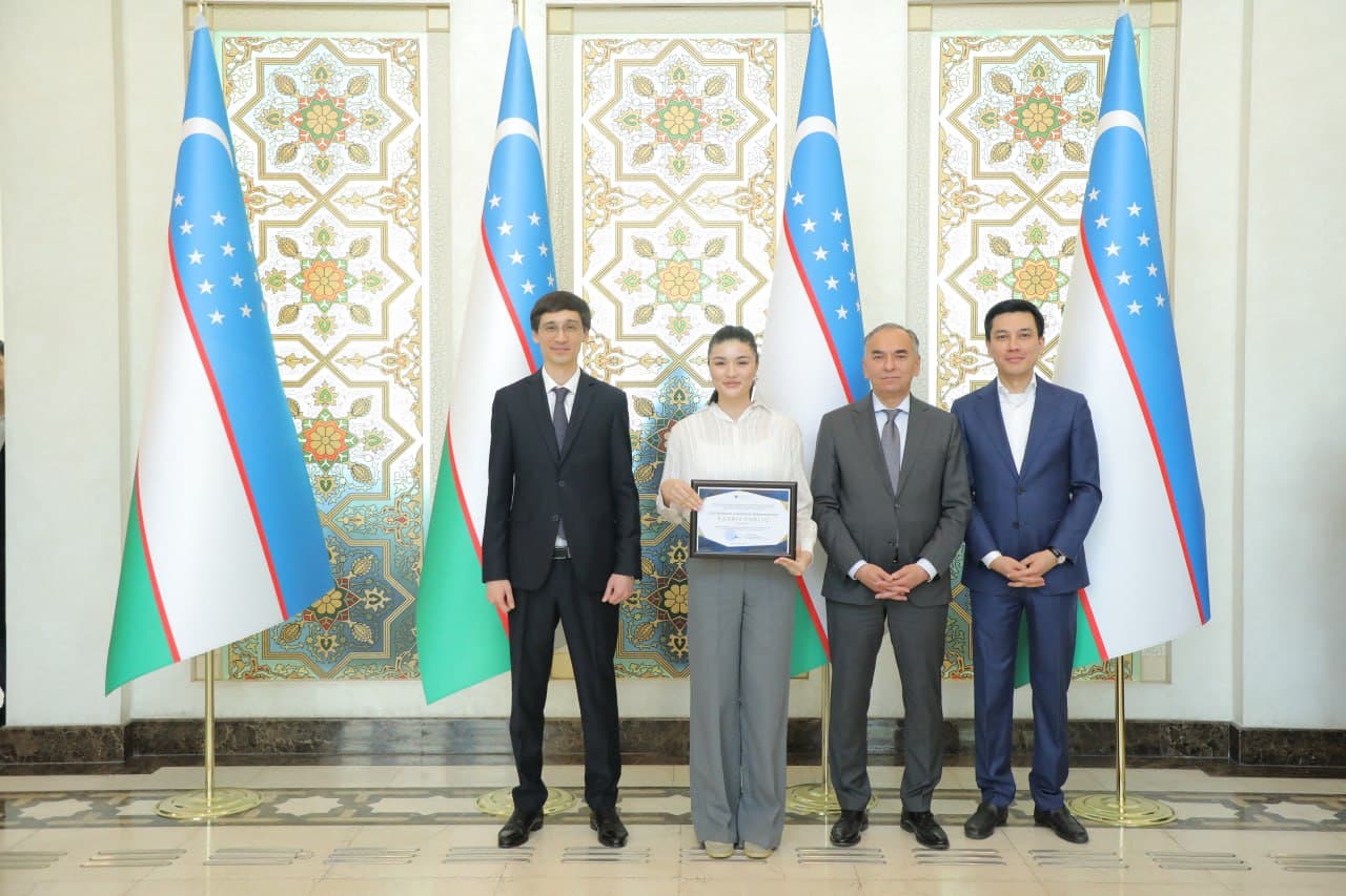 Investitsiyalar, sanoat va savdo vazirligida tanlov g‘oliblari taqdirlandi