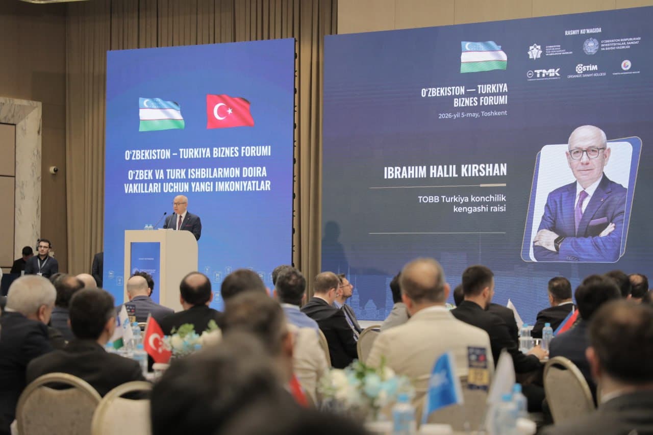 Uzbek-Turkish Business Forum Brings Together Over 170 Companies in Tashkent