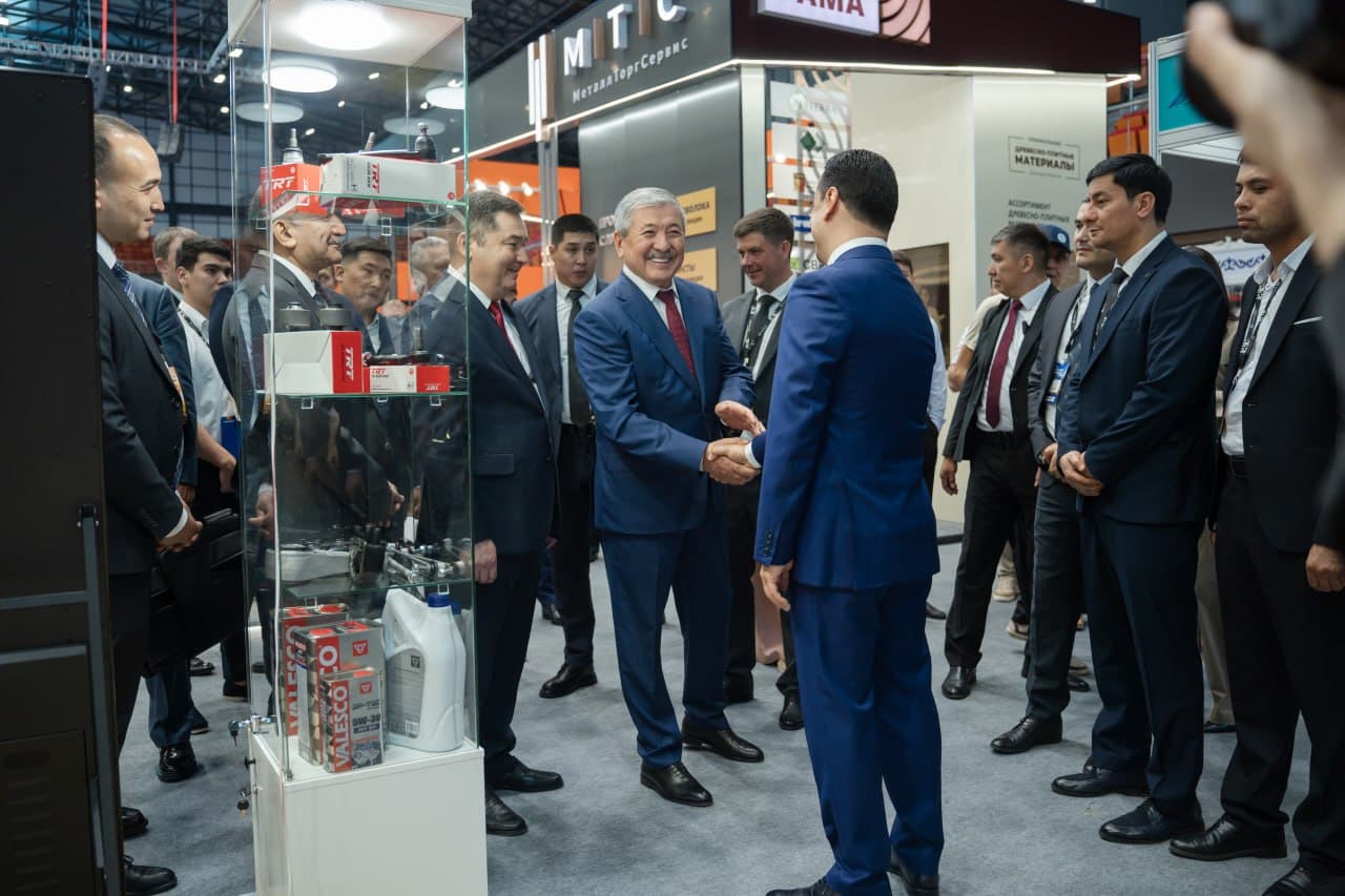 Открытие национального павильона «Made in Uzbekistan» на выставке Ala-Too Trade & Industry Expo 2026 в Бишкеке