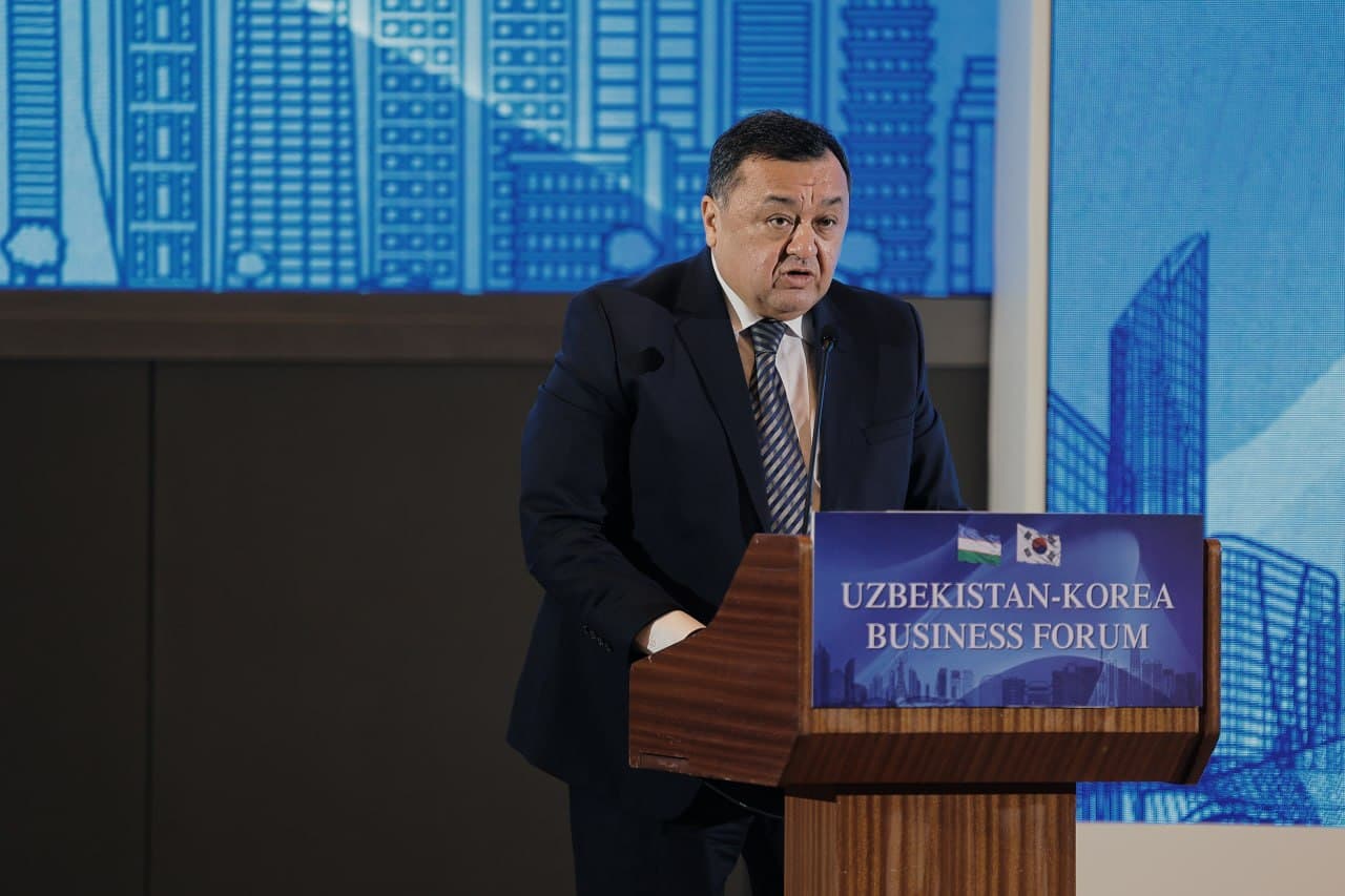 V Toshkent xalqaro investitsiya forumi doirasida O‘zbekiston–Koreya biznes-forumi bo‘lib o‘tdi