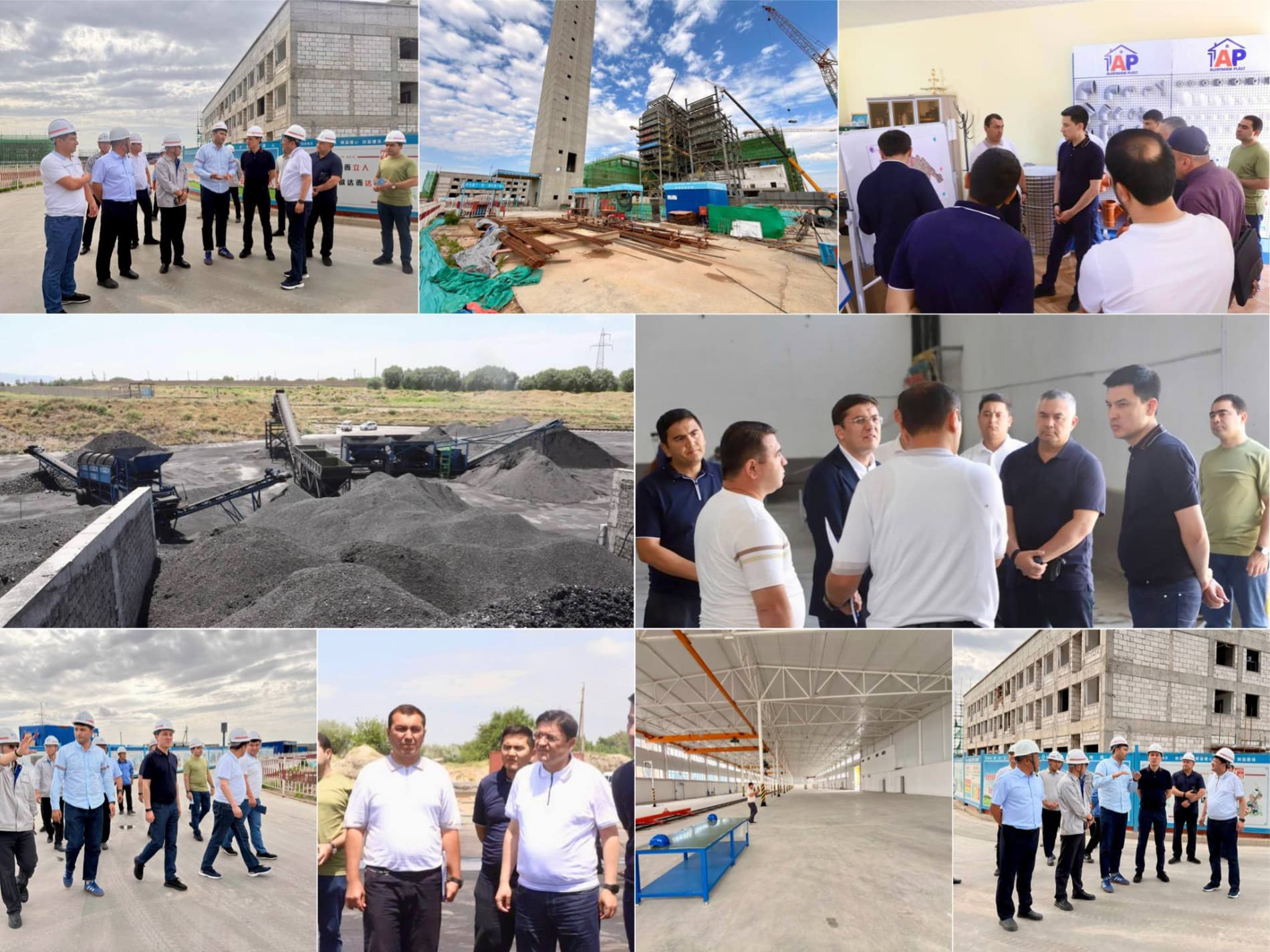 Deputy Minister Akram Aliyev Reviews Investment Projects and Industrial Facilities in Samarkand Region