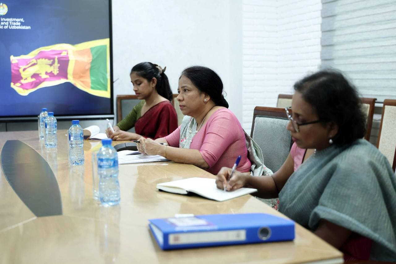 Uzbekistan and Sri Lanka Discuss Expanding Trade and Economic Cooperation