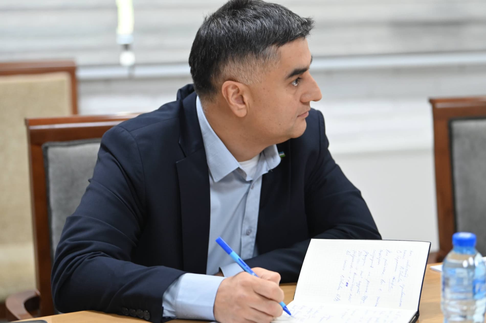 Акрам Алиев обсудил с заместителем посла Германии развитие торгово-экономического сотрудничества