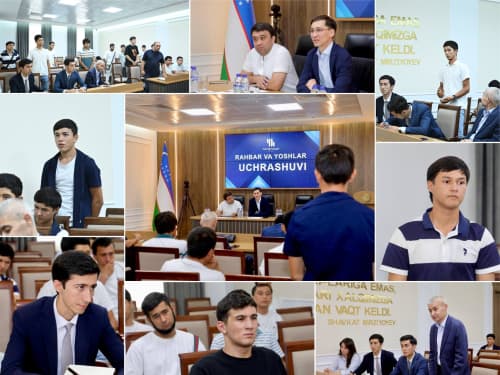Meeting Held with Youth Requiring Special Attention in Yangihayot District