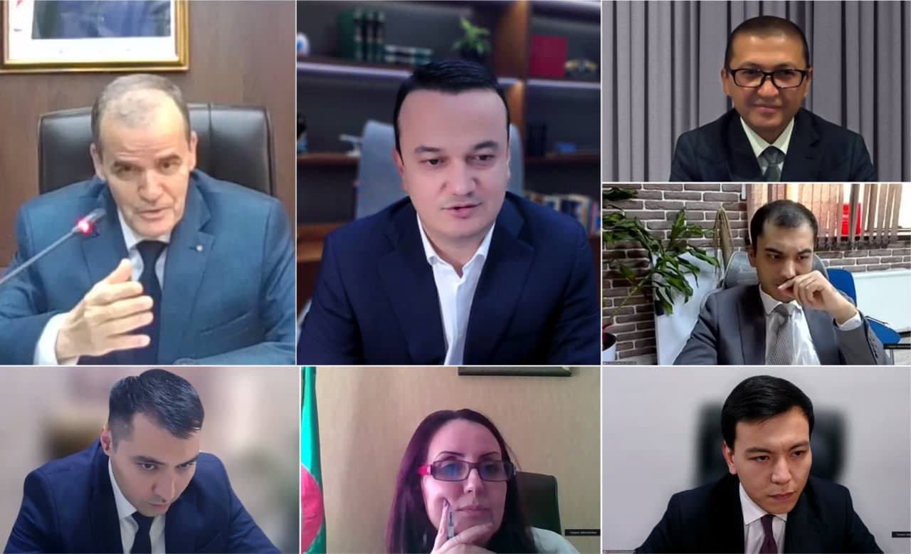 Minister of Investment, Industry and Trade of the Republic of Uzbekistan and Kamel Rezig, Minister of Foreign Trade and Export Promotion of Algeria.