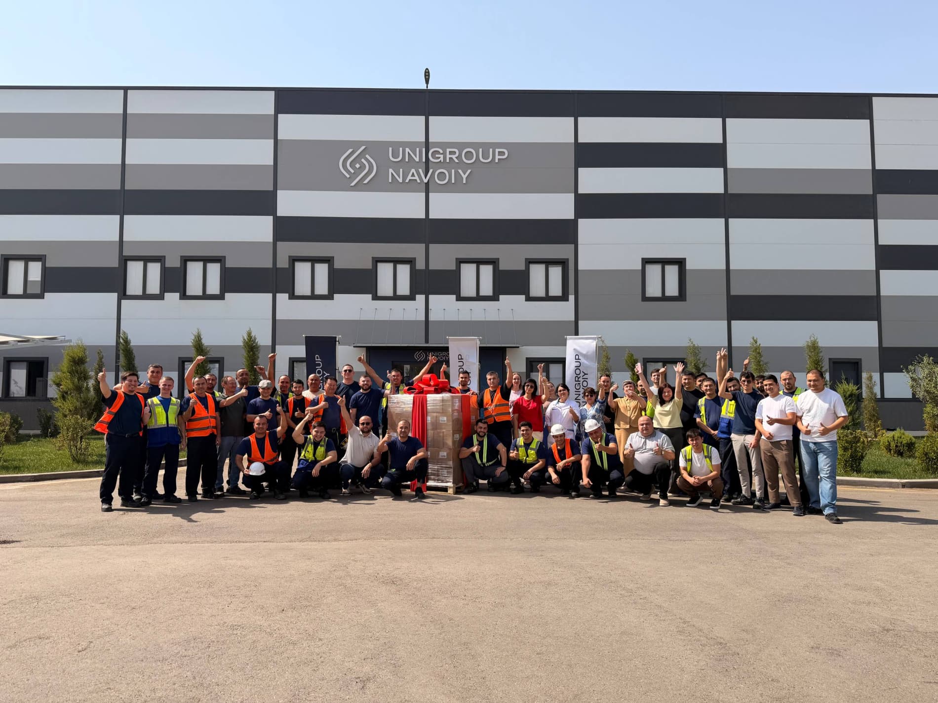 Unigroup Navoiy Makes Its First Product Shipment