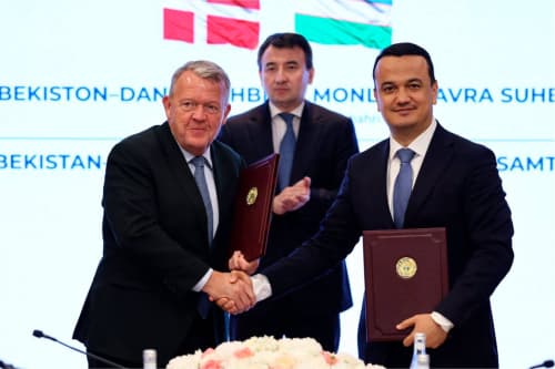 O‘zbekiston va Daniya iqtisodiy hamkorlikning amaliy kun tartibini kengaytirmoqda
