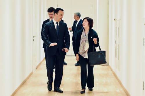 O‘zbekiston Respublikasi Investitsiyalar, sanoat va savdo vaziri Laziz Kudratov Yaponiya xalqaro hamkorlik agentligi (JICA) katta vitse-prezidenti Katsura Miyazaki bilan uchrashuv o‘tkazdi.
