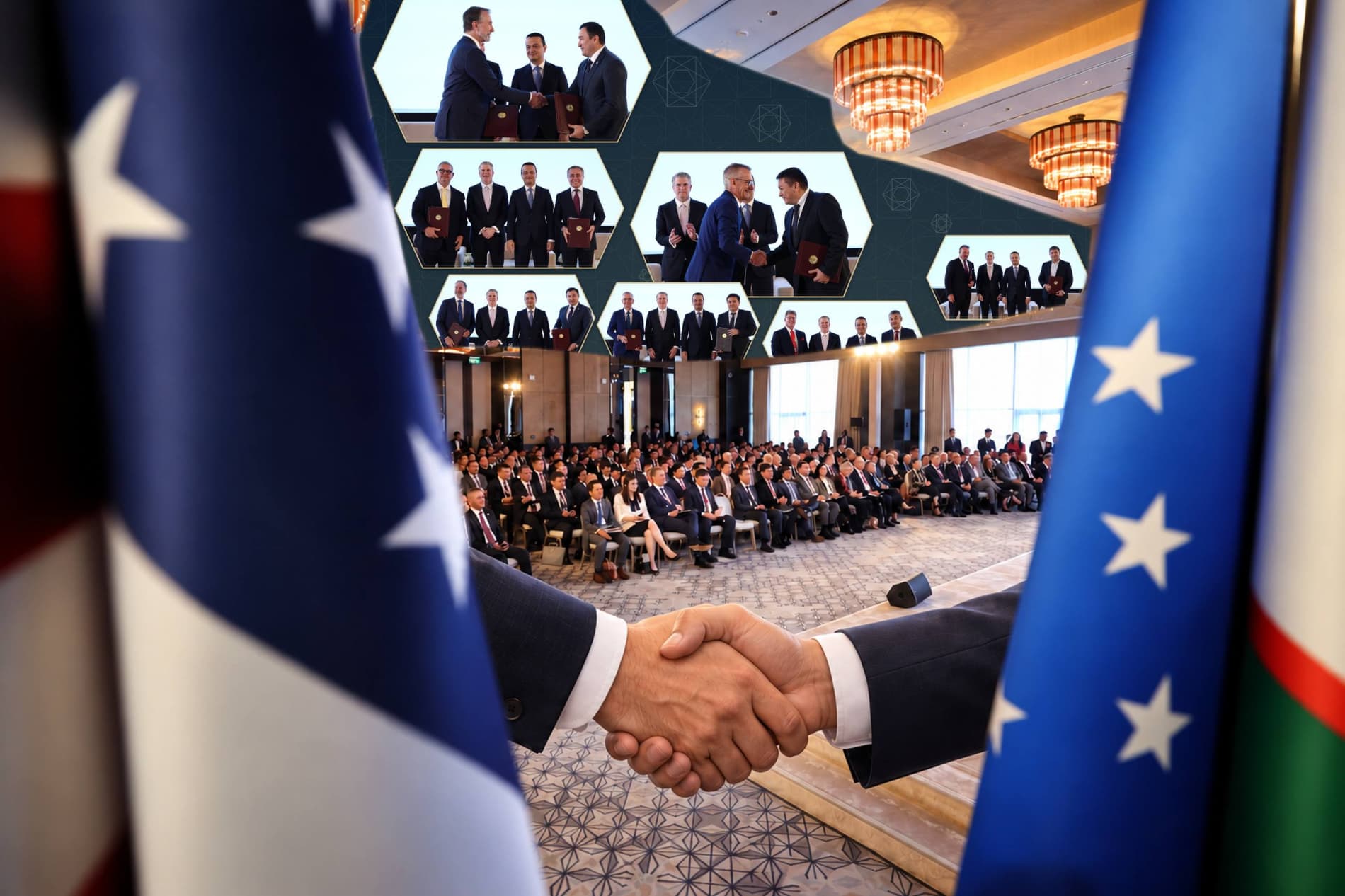 O‘zbekiston va AQSH o‘rtasida 12 milliard dollarlik bitimlar imzolandi