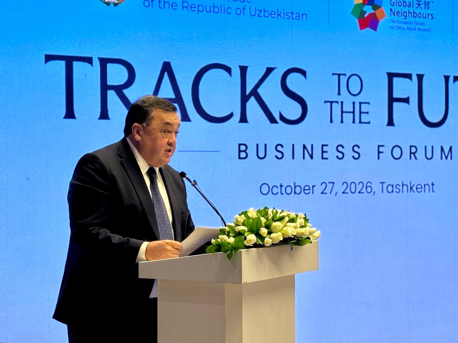 В Ташкенте состоялся международный бизнес-форум «Tracks to the Future»