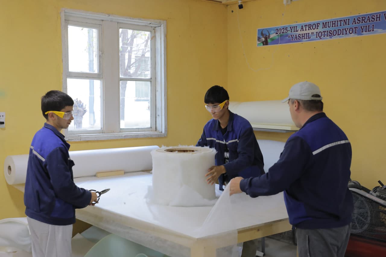 Xovos, Mirzaobod va Oqoltin tumanlari dual ta'lim bo'yicha o'zaro hamkorlik qiladi