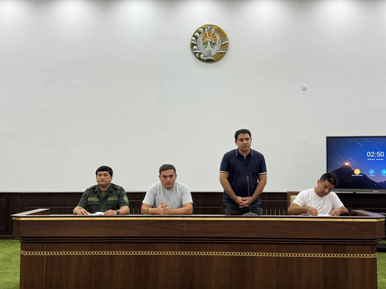 Xovosda ta’lim muassasalarida korrupsiyaga qarshi yig‘ilish o‘tkazildi