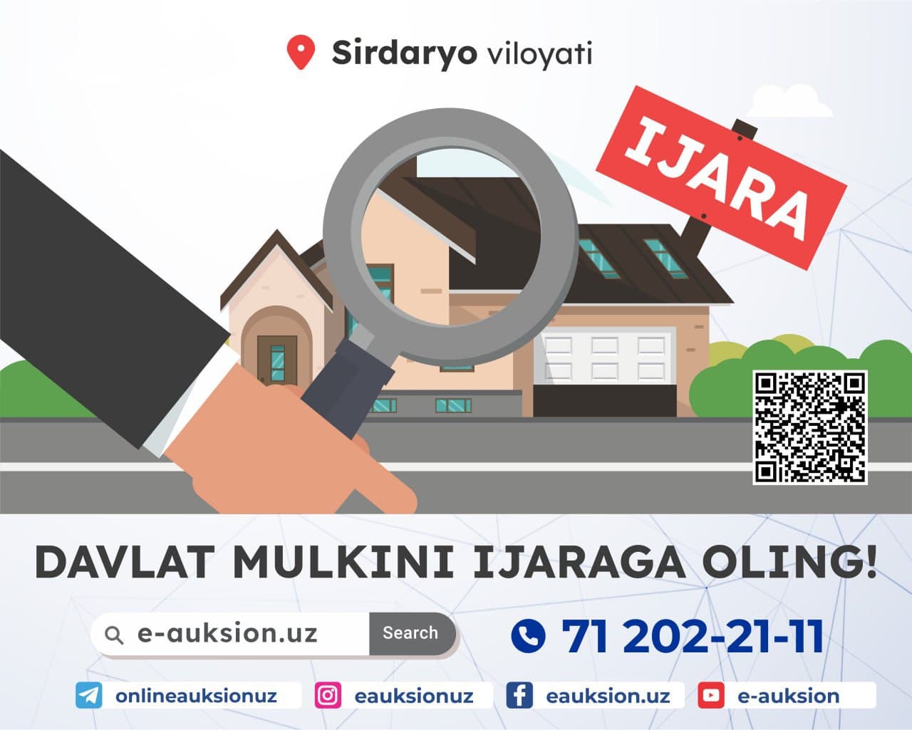 Davlat mulki ob’ektlarini ijaraga olish tartibi