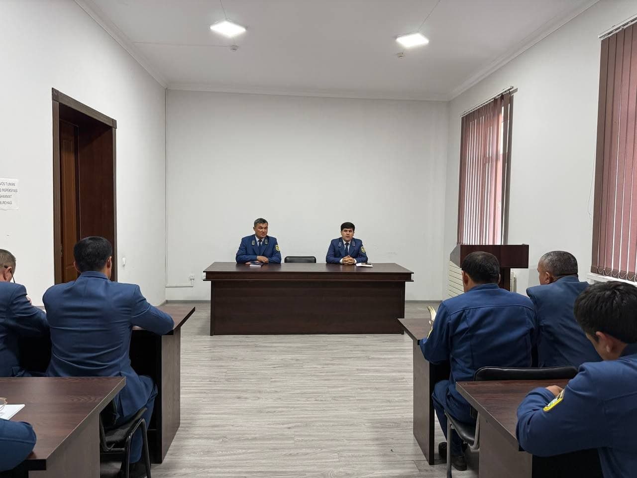 Korrupsiyaga qarshi murosasiz kurash — tizim barqarorligining asosi Xovos tumani soliq inspeksiyasida Sirdaryo viloyati soliq boshqarmasi Shaxsiy xavfsizlik bo‘limi xodimlari tashabbusi bilan korrupsiyaning oldini olishga qaratilgan profilaktik davra suh