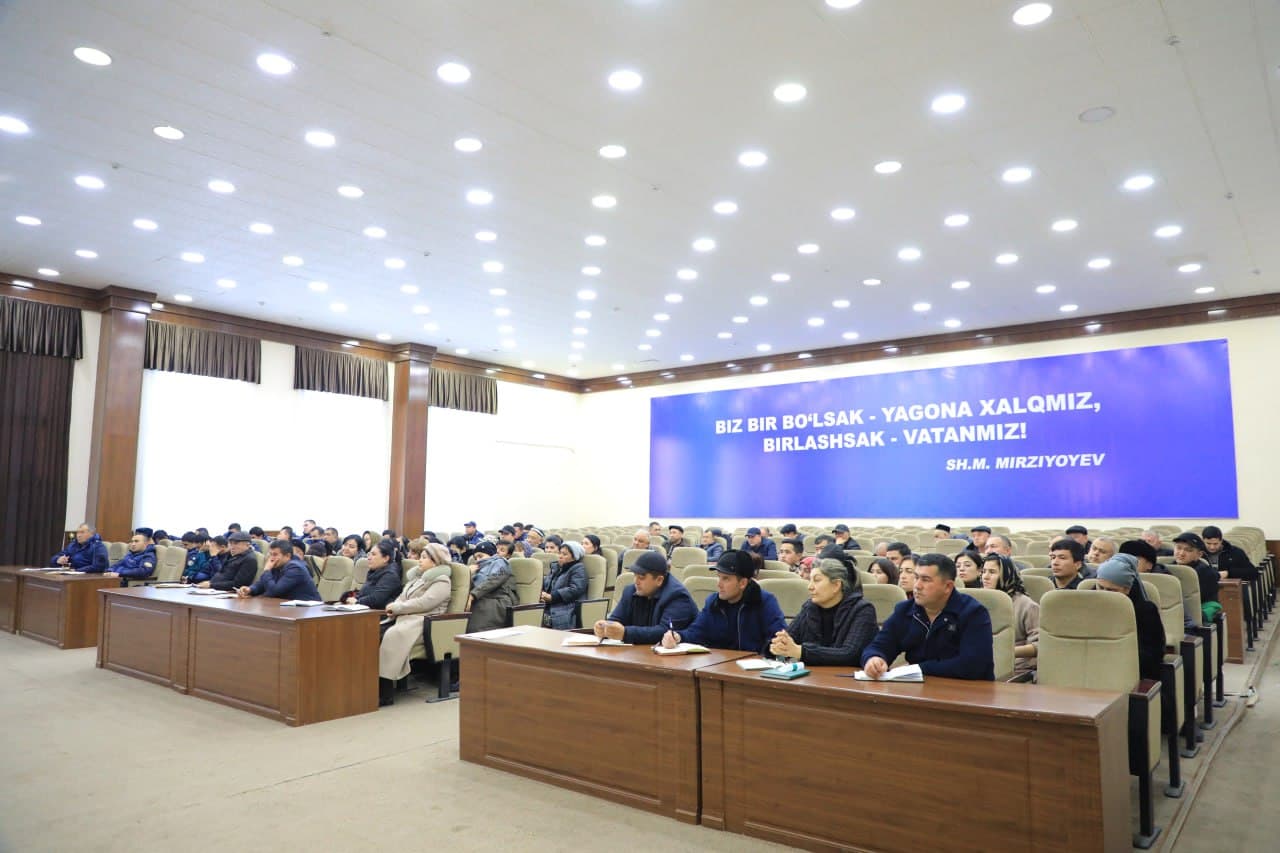 Aholi va qishloq xo‘jaligini ro‘yxatga olish bo‘yicha amaliy seminar o‘tkazildi