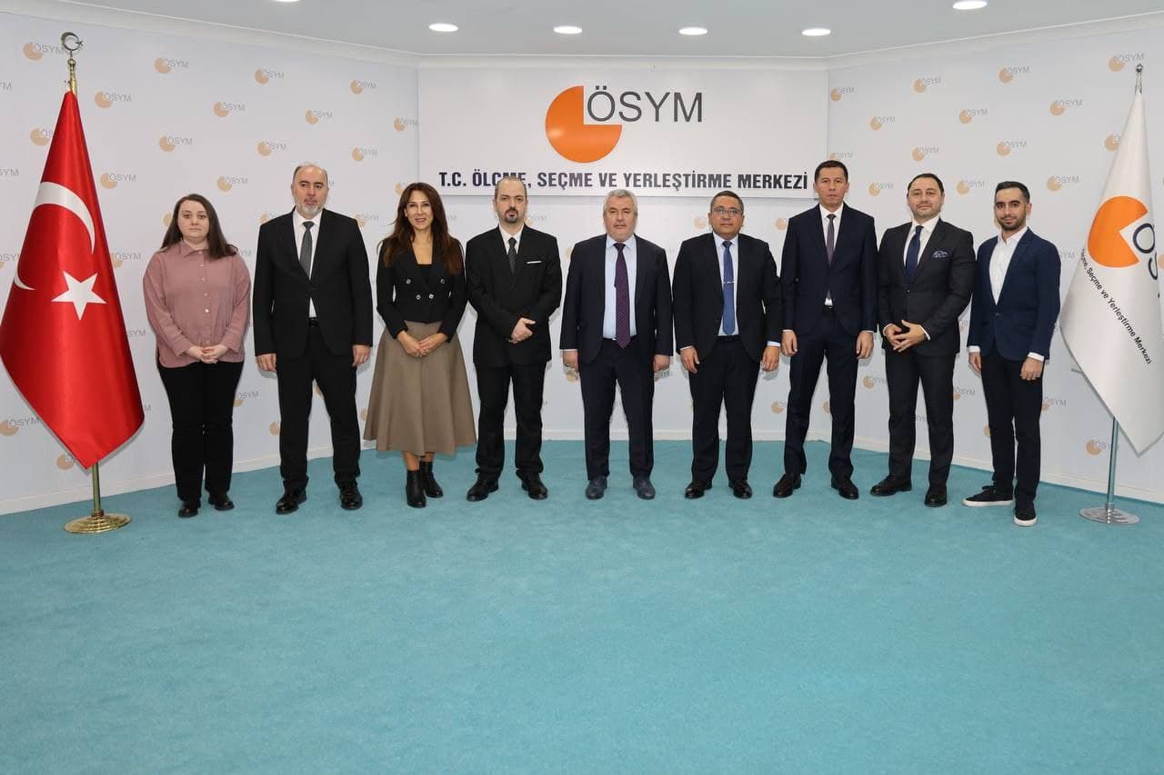 Turkiyaning ÖSYM va Bilimni baholash agentligi o‘rtasida rasmiy uchrashuv