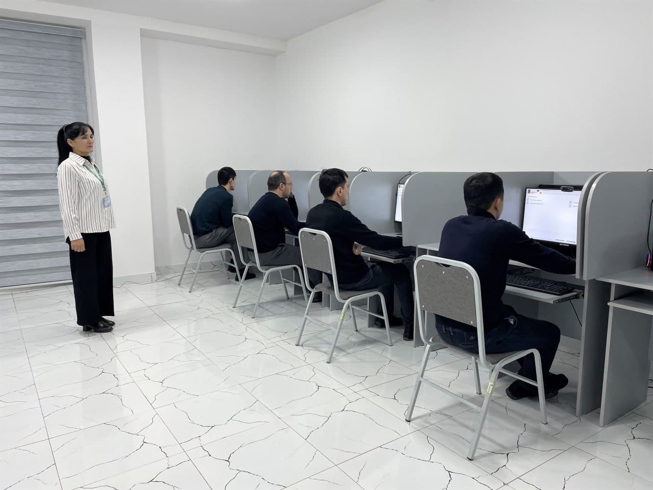 Shaharsozlik va uy-joy kommunal xo‘jaligi sohalari mutaxassislarini sertifikatlash bo‘yicha navbatdagi test sinovlari o‘tkazildi